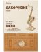 Drvena 3D slagalica Robo Time od 136 dijelova - Saksofon - 3t
